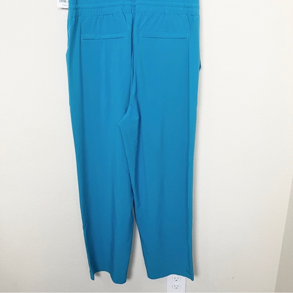 Athleta Avenue Sleeveless Jumpsuit Color Pacific Size Medium Petite - Picture 10 of 16